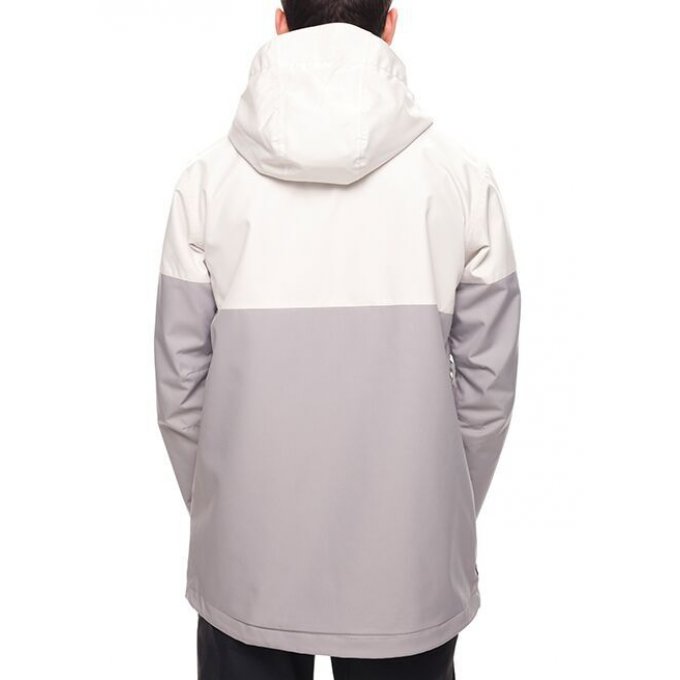 Veste de snowboard 686 Foundation White Colorblock