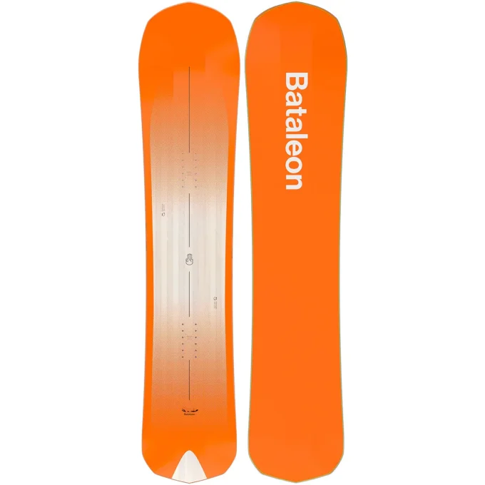 Pack snowboard Bataleon Party Wave 154 + Fixations à entrée rapide Thirty Two T32M Orange L 
