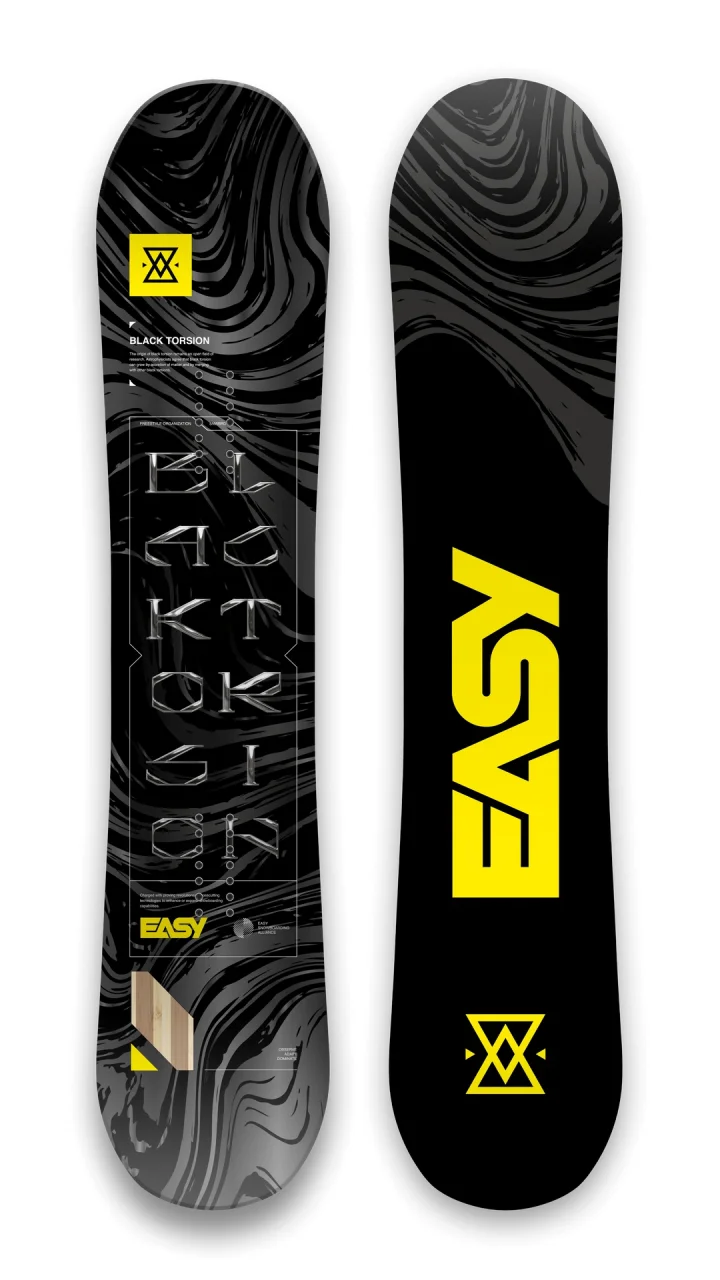 Snowboard Easy Black Torsion 2022