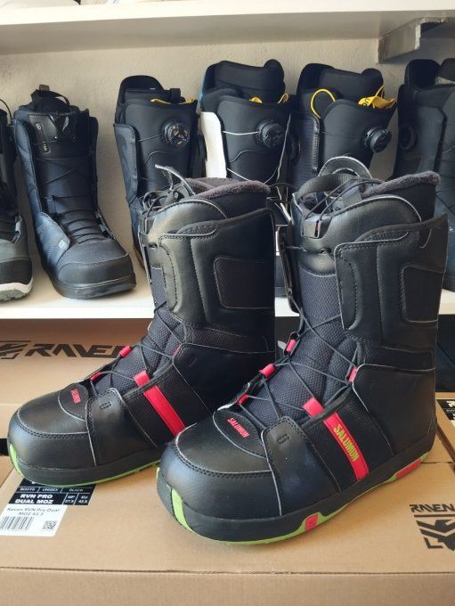 Boots de snowboard Occasion Salomon Transfer 44