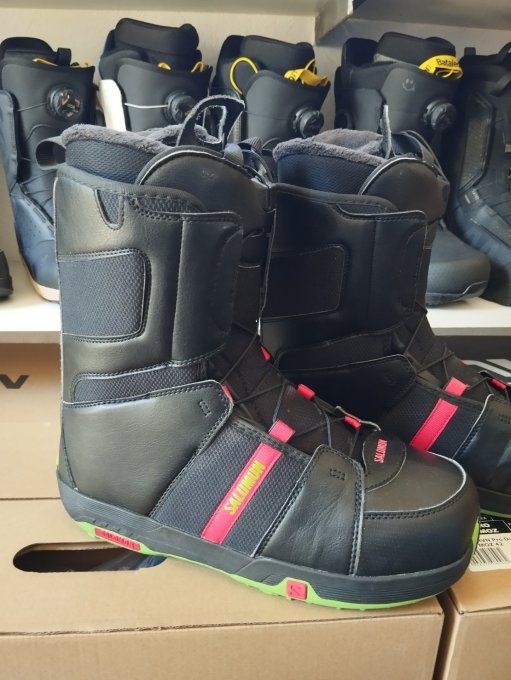 Boots de snowboard Occasion Salomon Transfer 44