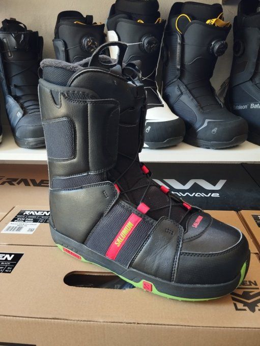 Boots de snowboard Occasion Salomon Transfer 44