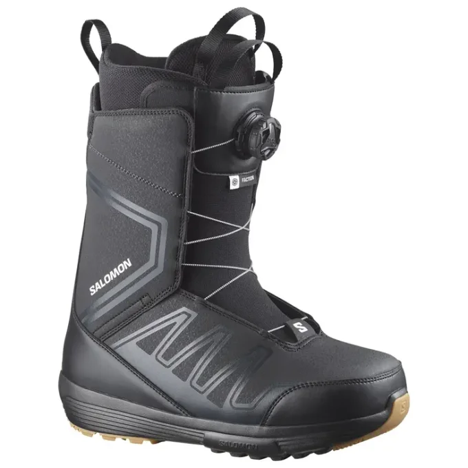 Boots de snowboard Salomon Faction BOA  Black