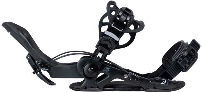 Fixations de snowboard à entrée arrière SP Core Multientry Black
