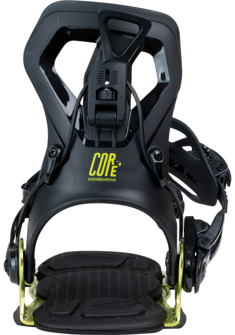 Fixations de snowboard à entrée arrière SP Core Multientry Lime