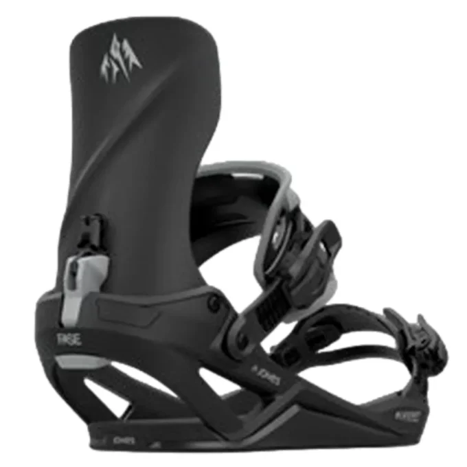 Fixations de snowboard à entrée rapide Jones Mercury FASE Eclipse Black