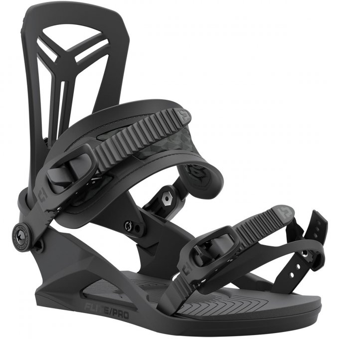 Fixations de snowboard Union Flite Pro Black 2025