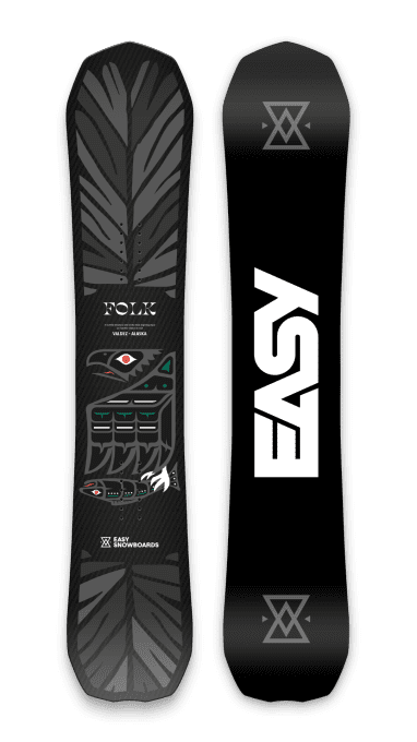 Snowboard Easy Folk Carbone 2025