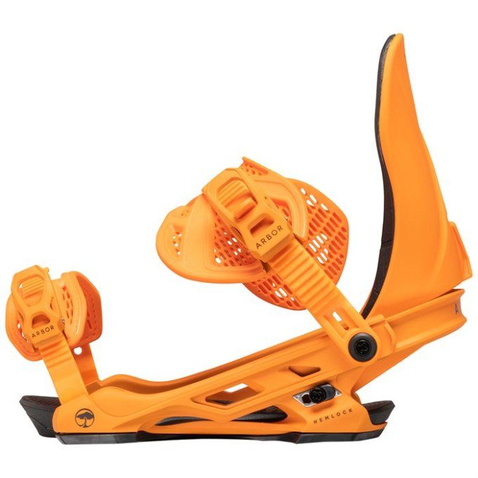 Fixations de snowboard Arbor Hemlock Orange 2024