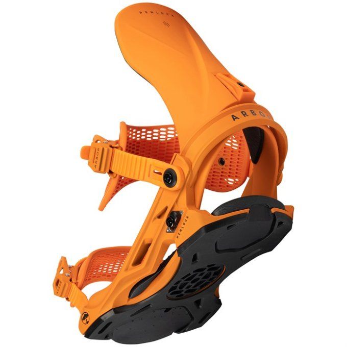 Fixations de snowboard Arbor Hemlock Orange 2024