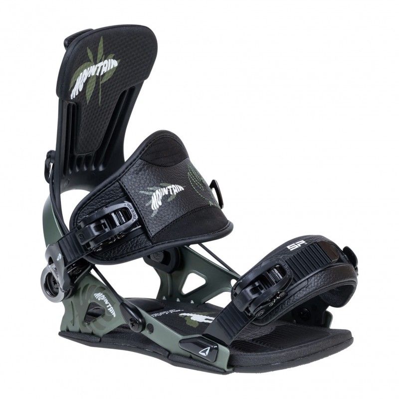 Fixations de snowboard SP Mountain Multi Entry Olive 2023