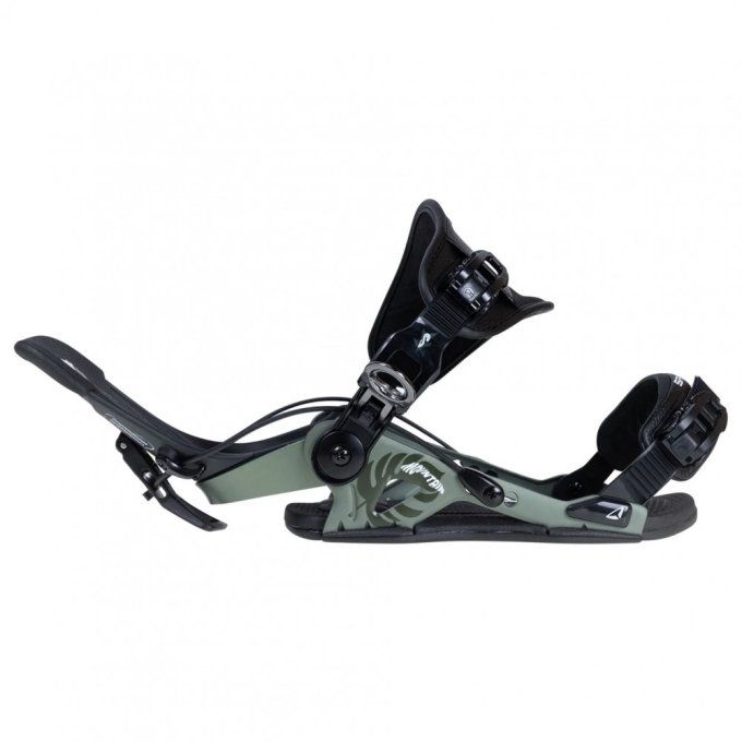 Fixations de snowboard SP Mountain Multi Entry Olive 2023