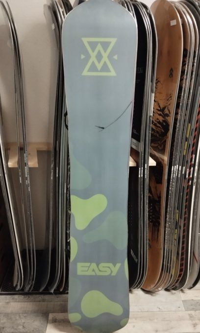 Pack Snowboard Occasion Easy Hunter 2022 158W + Fixations rapides Raven FTM450 L