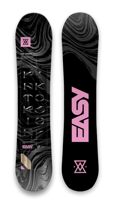 Snowboard Femme Easy Pink Torsion 2022