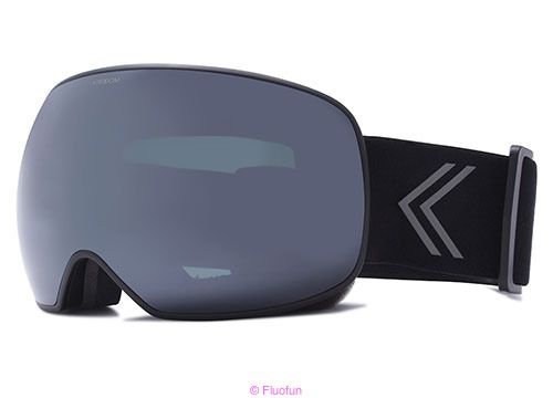 Masque de snowboard magnetique Kreedom Rover Blue Chrome