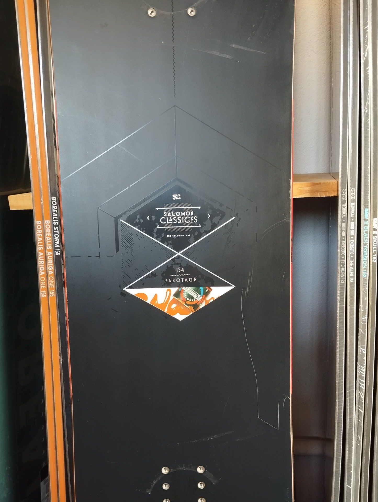 Snowboard Occasion Salomon Sabotage Classiks 154 