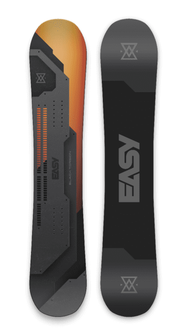 Snowboard Easy Black Torsion 2025