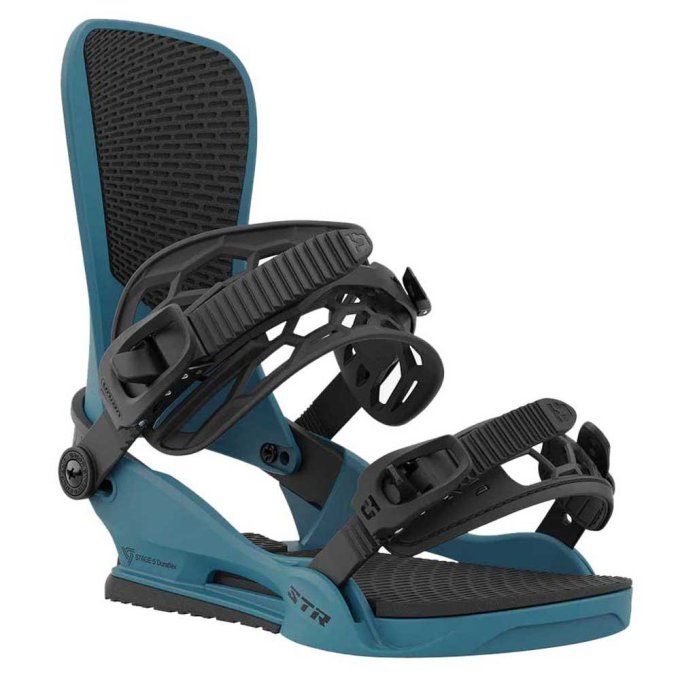 Fixations de snowboard Union STR Steel Blue 2024