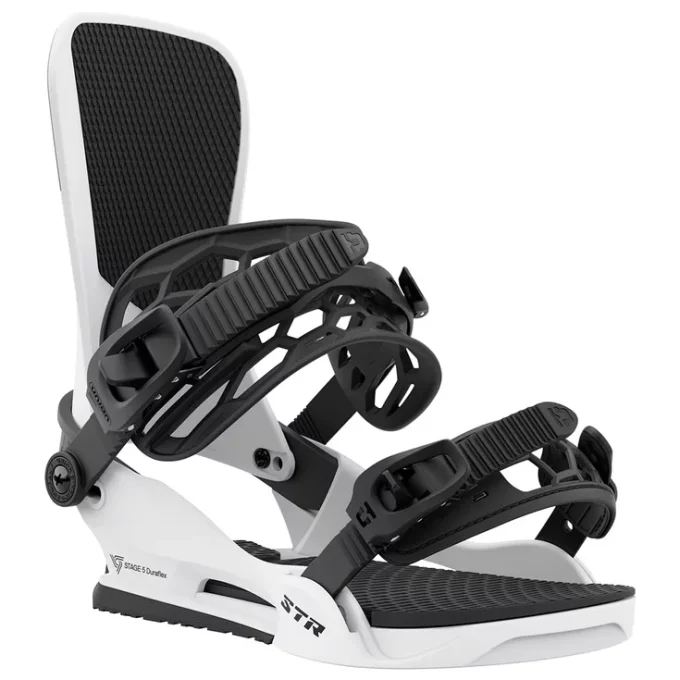 Fixations de snowboard Union STR White 2024