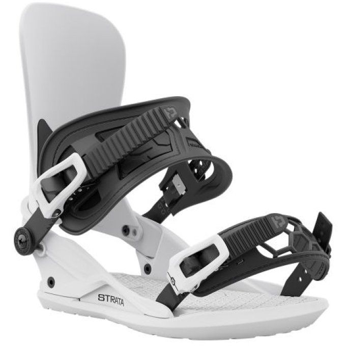 Fixations de snowboard Union Strata White 2024