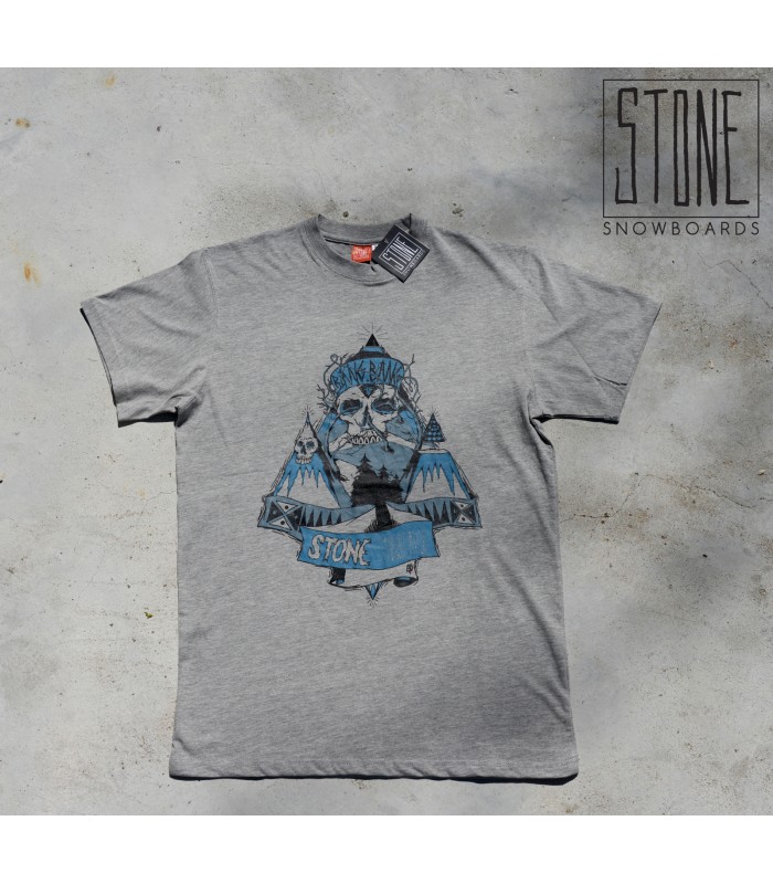 T-shirt collab "Bizmut" Stone Snowboards