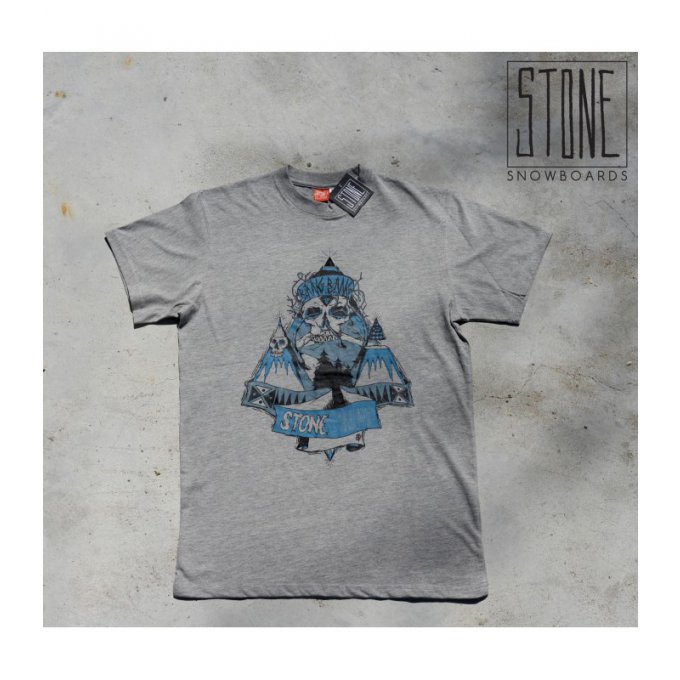 T-shirt collab "Bizmut" Stone Snowboards