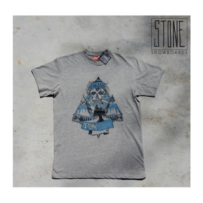 T-shirt collab "Bizmut" Stone Snowboards