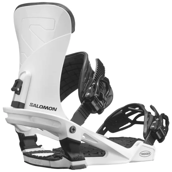 Fixations de snowboard Salomon Trigger White 